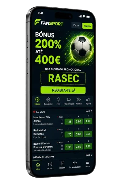 App móvel Fansport